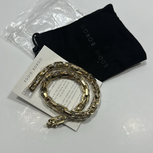 *NEW* EDDIE BORGO SUPRA CHAIN LINK 17” NECKLACE - Picture 7 of 7